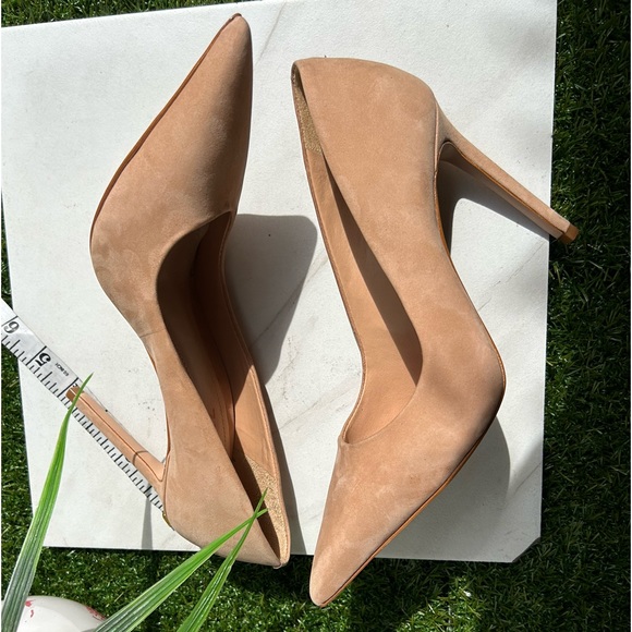 SCHUTZ Lou Pointed Toe Pump Women Nubuck  Pump size 7B NEW - Picture 11 of 16